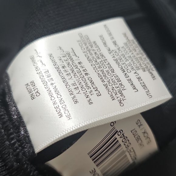 BCBGMaxazria Simone Elegant Black Mini Skirt‎ XS - Picture 4 of 6